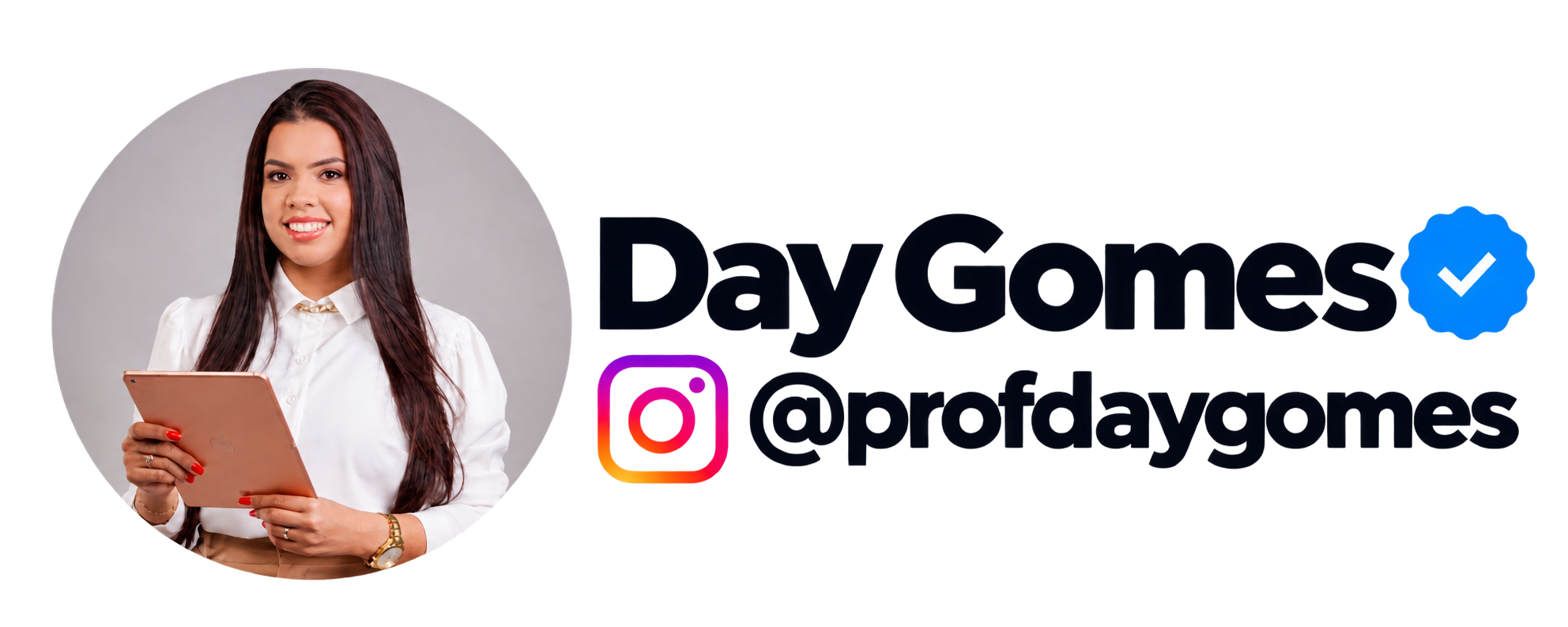 Logotipo Professora Day Gomes